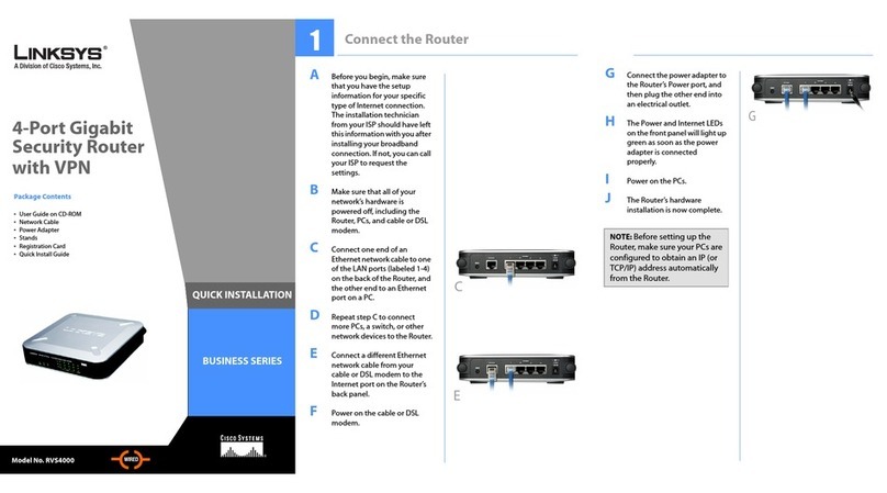 Linksys RVS4000 Instructions for use