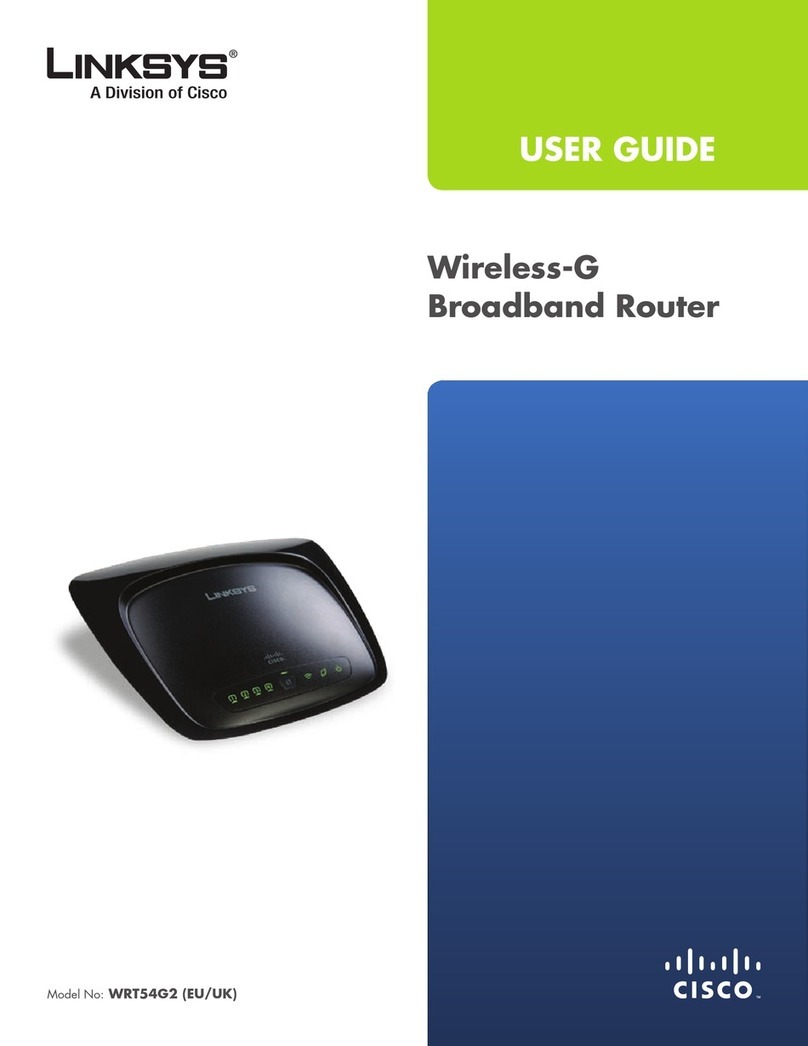 Linksys WRT54G2 - Wireless-G Broadband Router User manual