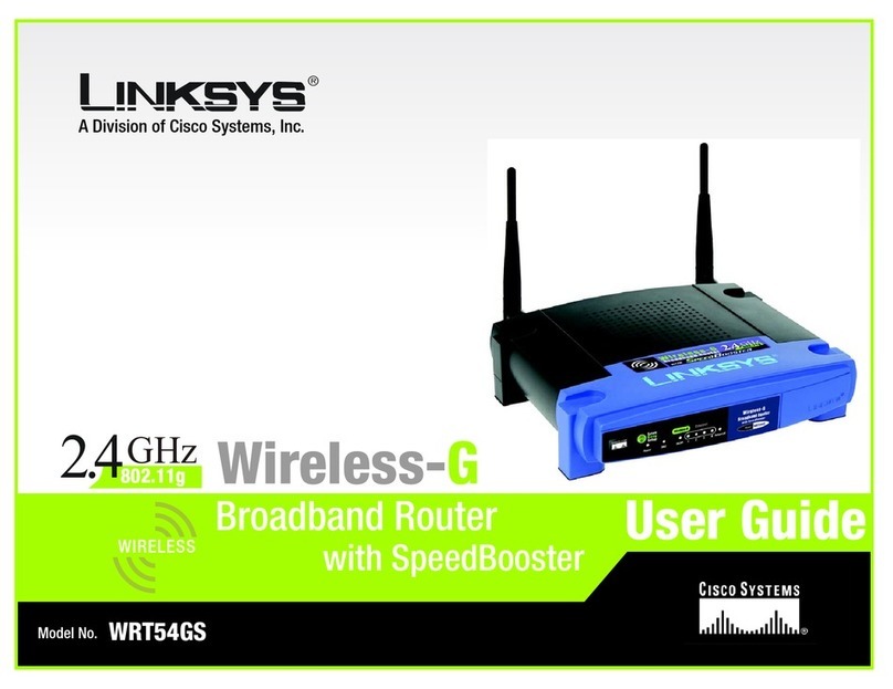 Linksys WRT54GS user guide