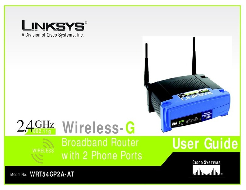 Linksys WRT54GP2A-AT - Wireless-G Broadband Router... user guide