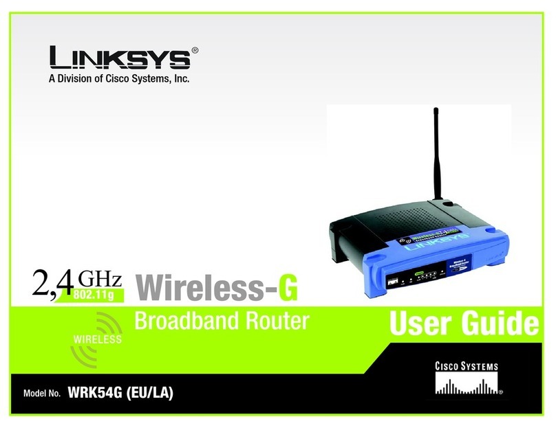 Linksys WRK54G User manual Linksys WRK54G User manual