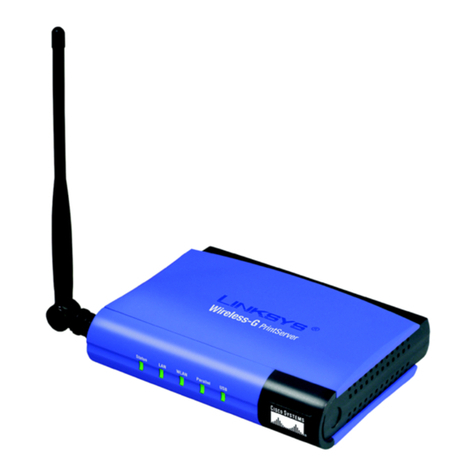 Linksys WPS54GU2 - Wireless-G PrintServer For USB 2.0 Print... User manual Linksys WPS54GU2 - Wireless-G PrintServer For USB 2.0 Print... User manual