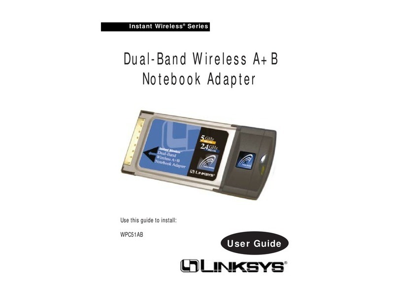 Linksys WPC51AB User manual