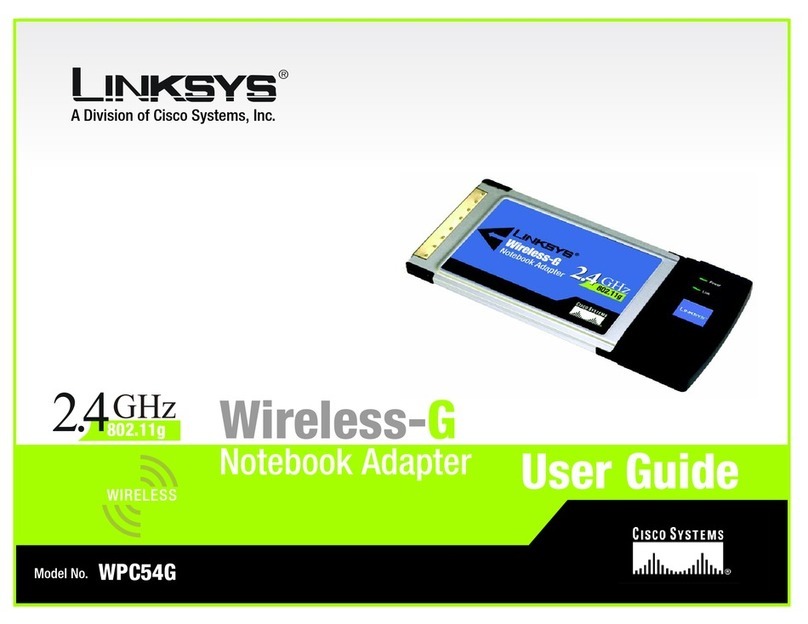 Linksys WPC54G EU User manual