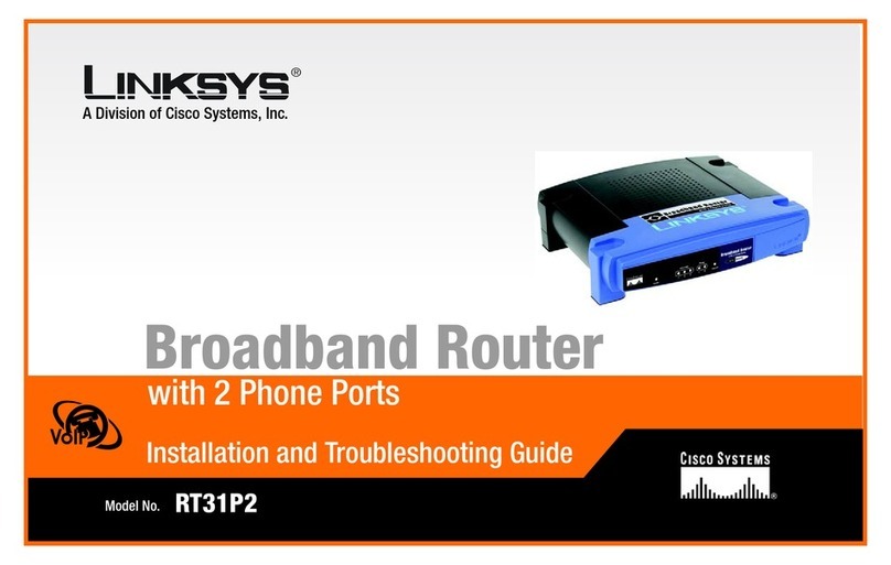 Linksys RT31P2 - Broadband Router Guide Linksys RT31P2 - Broadband Router Guide