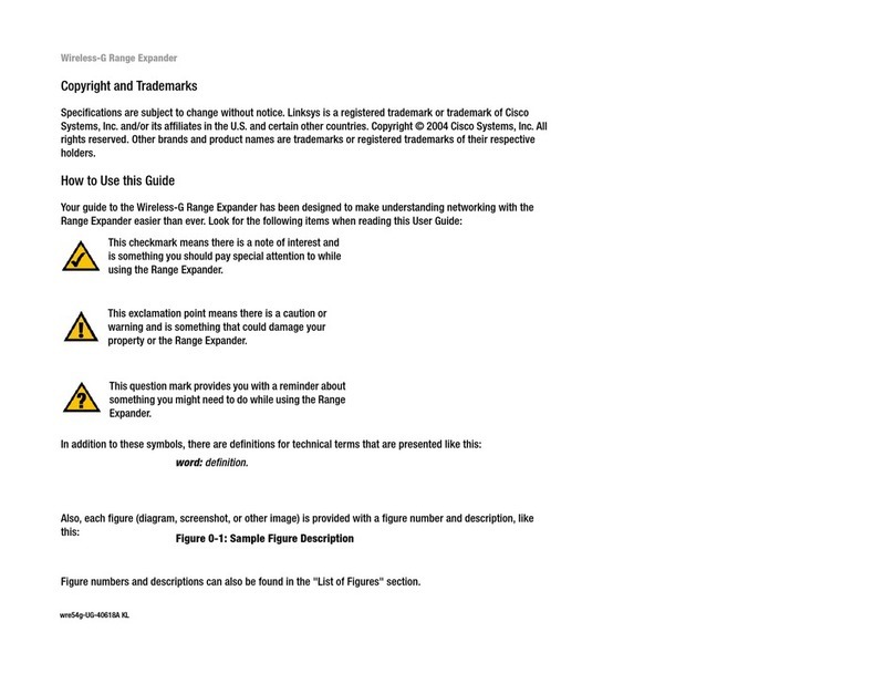 Linksys Network Router Operating instructions