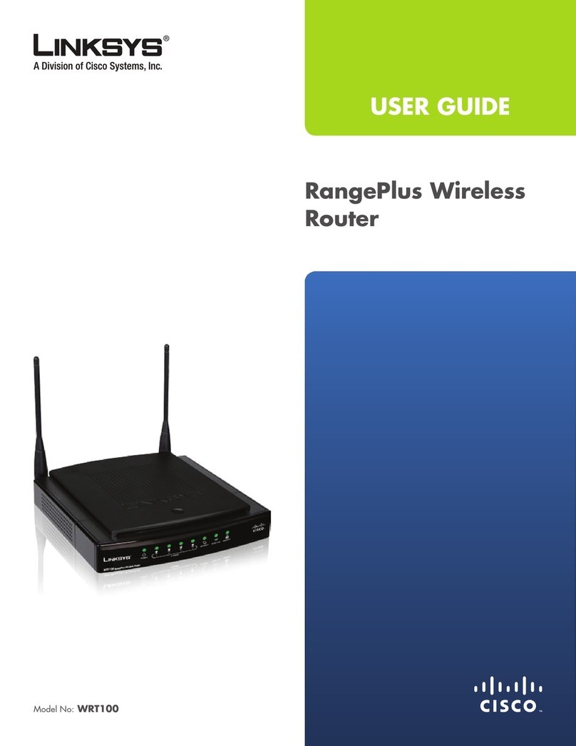 Linksys WRT100 - RangePlus Wireless Router user guide