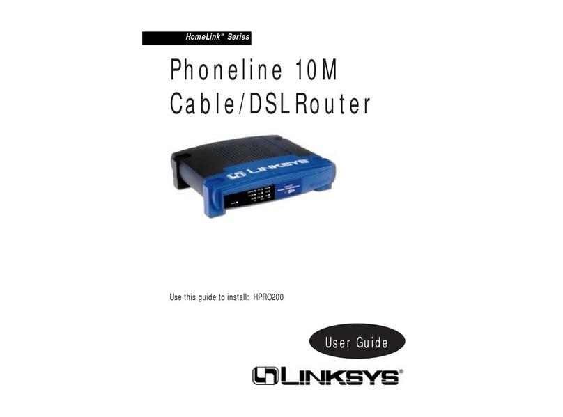 Linksys HomeLink HPPO200 User manual Linksys HomeLink HPPO200 User manual