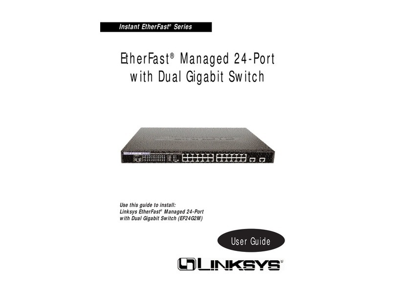 Linksys Etherfast User manual