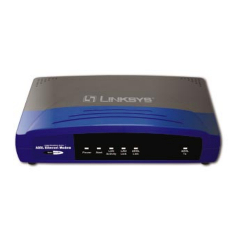 Linksys ADSLME1 User manual