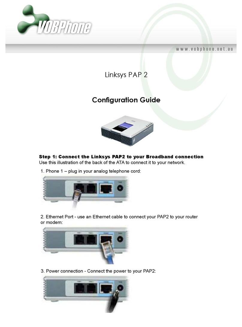 Linksys 2 Configuration guide