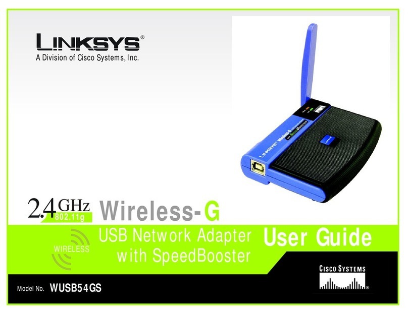 Linksys WUSB54GS EU User manual