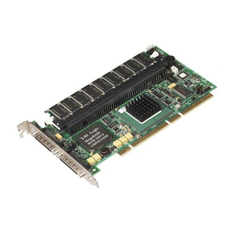 LSI MegaRAID SCSI 320-2 RAID Controller Series... Installation instructions