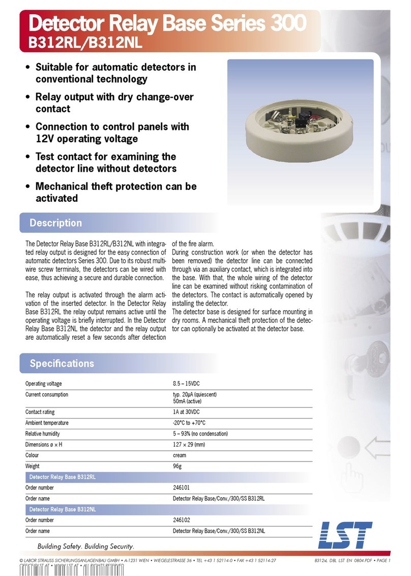 LST B312NL User manual
