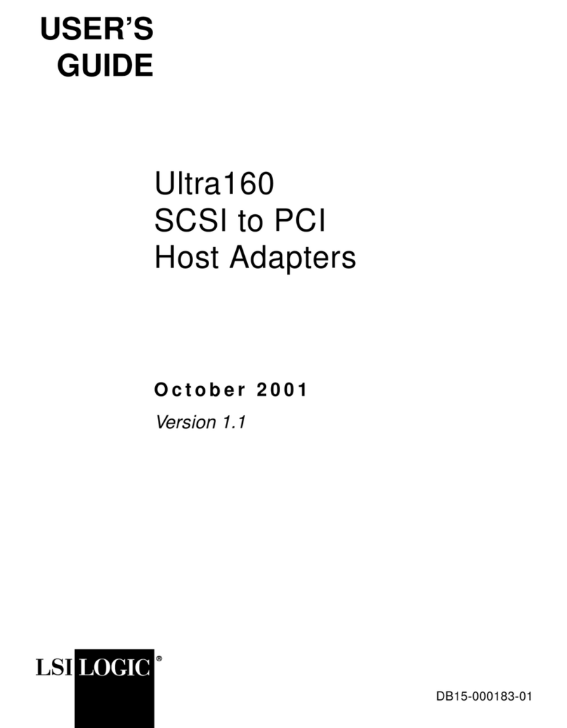 LSI Ultra160 User manual