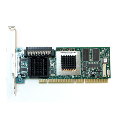 LSI MegaRAID SCSI 320-1 RAID Controller Series... Hardware guide