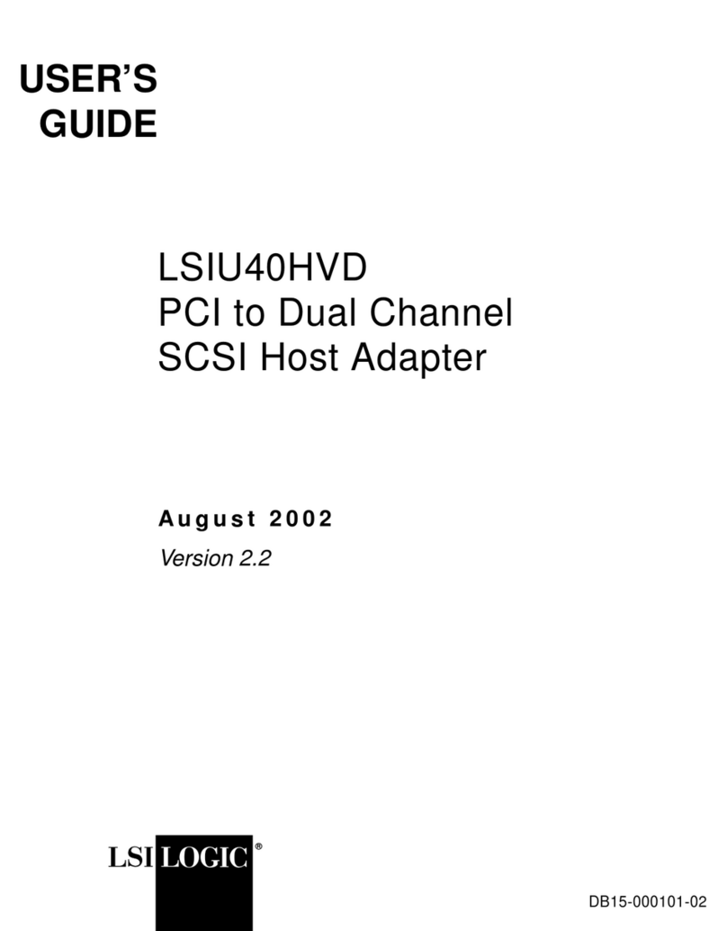 LSI LSIU40HVD Value Line User manual