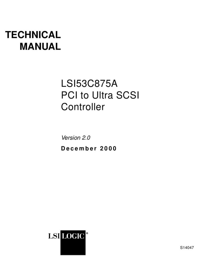 LSI LSI53C875A User manual