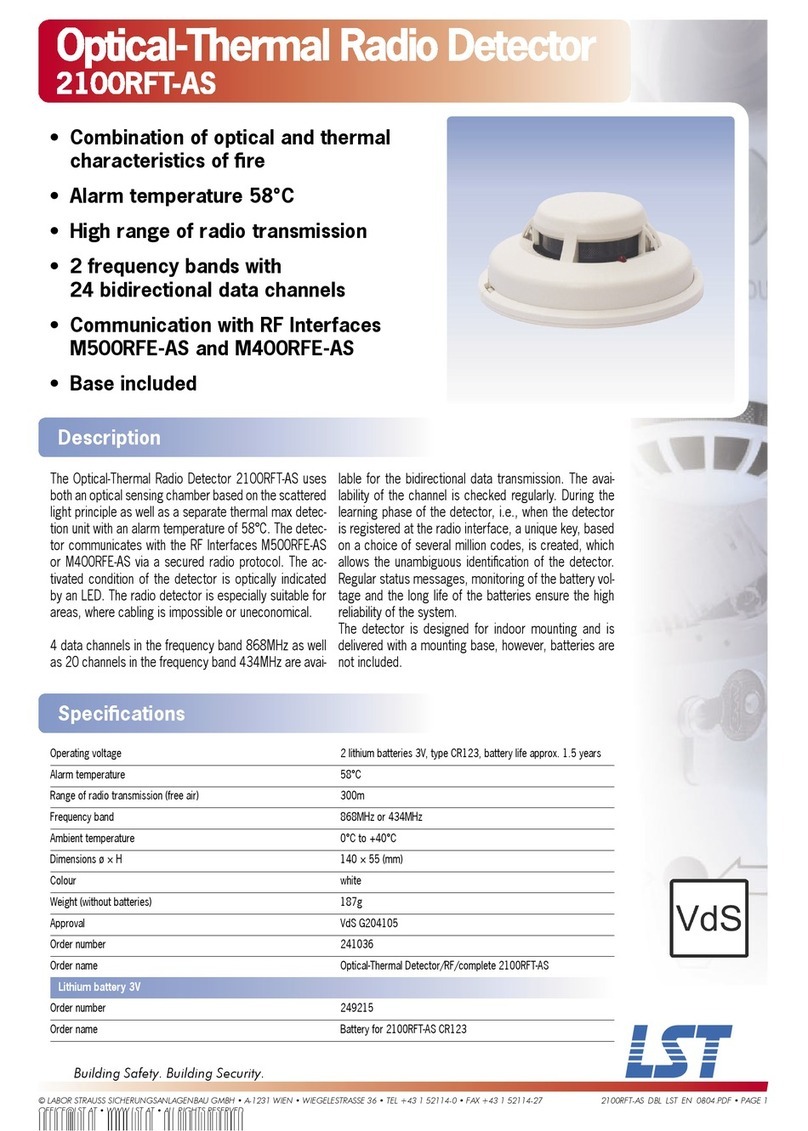 LST 2100RFT-AS Specification sheet