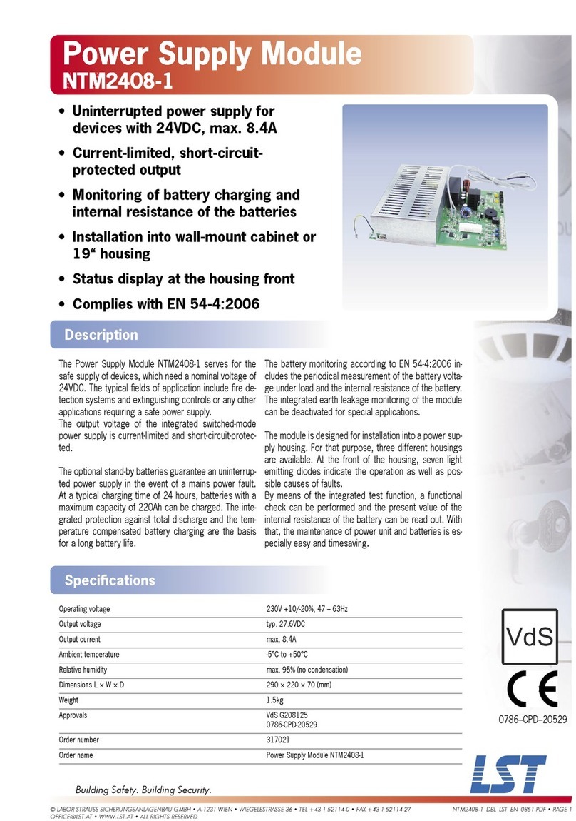 LST NTM2408-1 Specifications