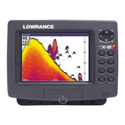 Lowrance LCX-16CI User manual