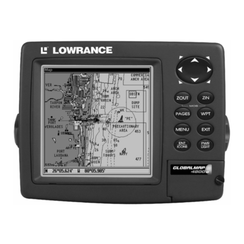 Lowrance GlobalMap 4000M User manual