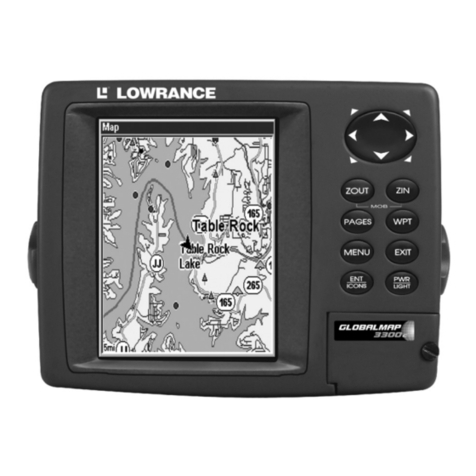 Lowrance GlobalMap 3300C Installation and operation instructions