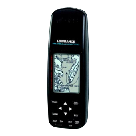 Lowrance 100 User manual Lowrance 100 User manual