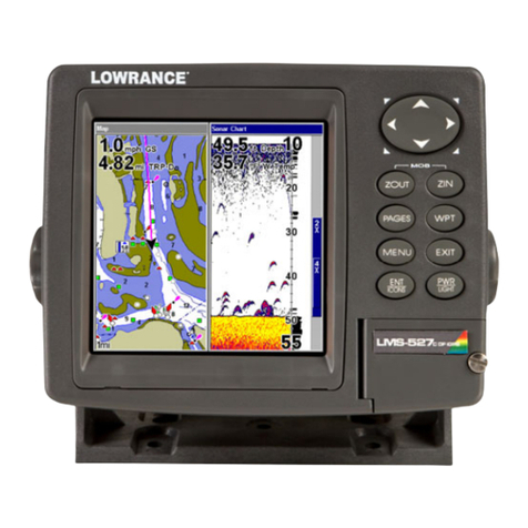 Lowrance LMS-522c iGPS User manual