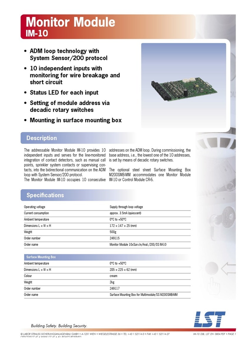 LST IM-10 Specification sheet