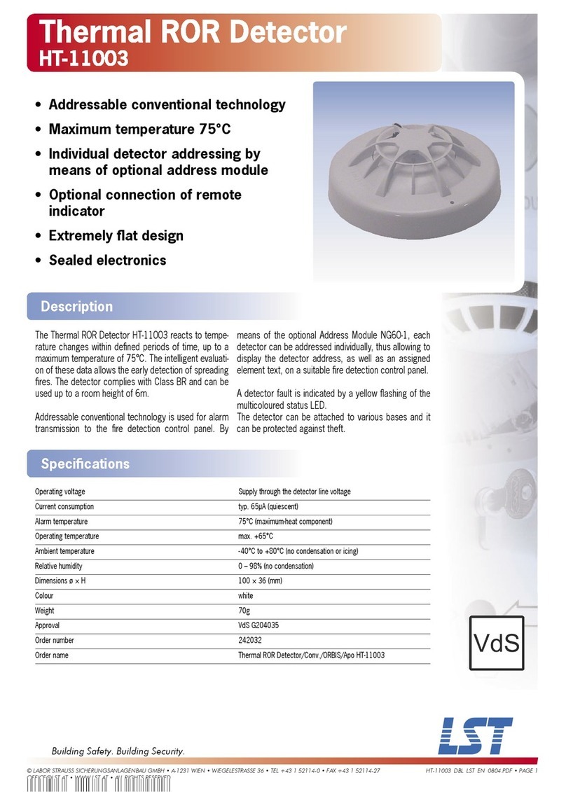 LST HT-11003 Specification sheet