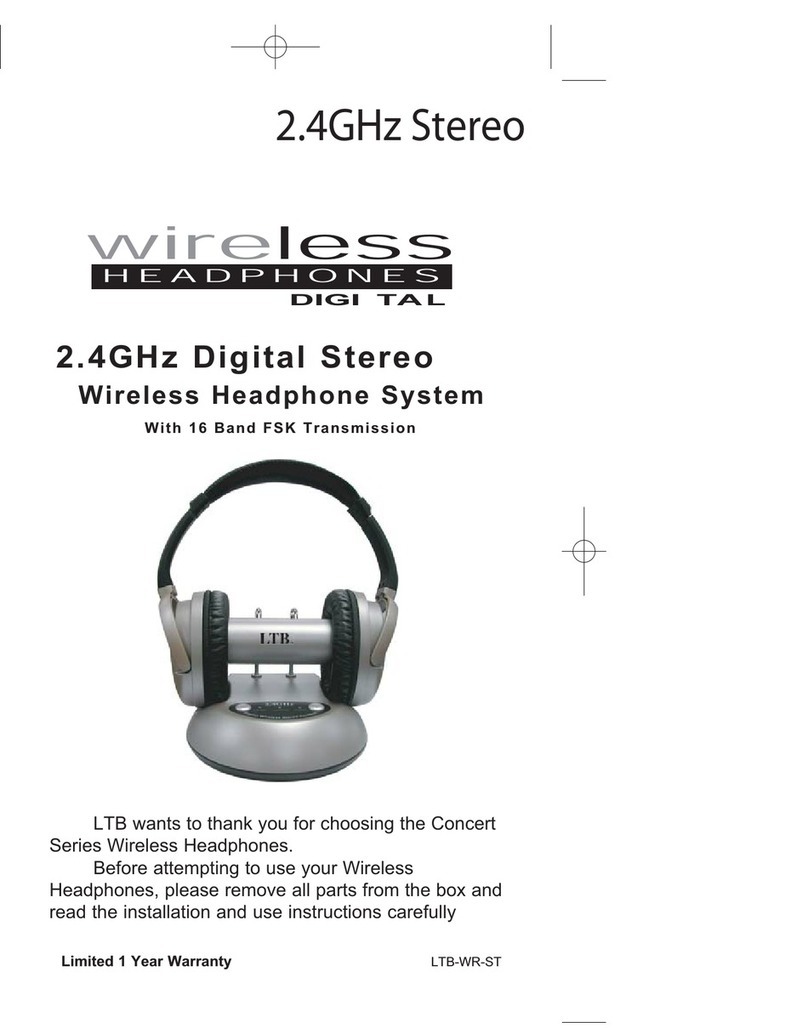LTB Audio Systems LTB-WRST User manual LTB Audio Systems LTB-WRST User manual