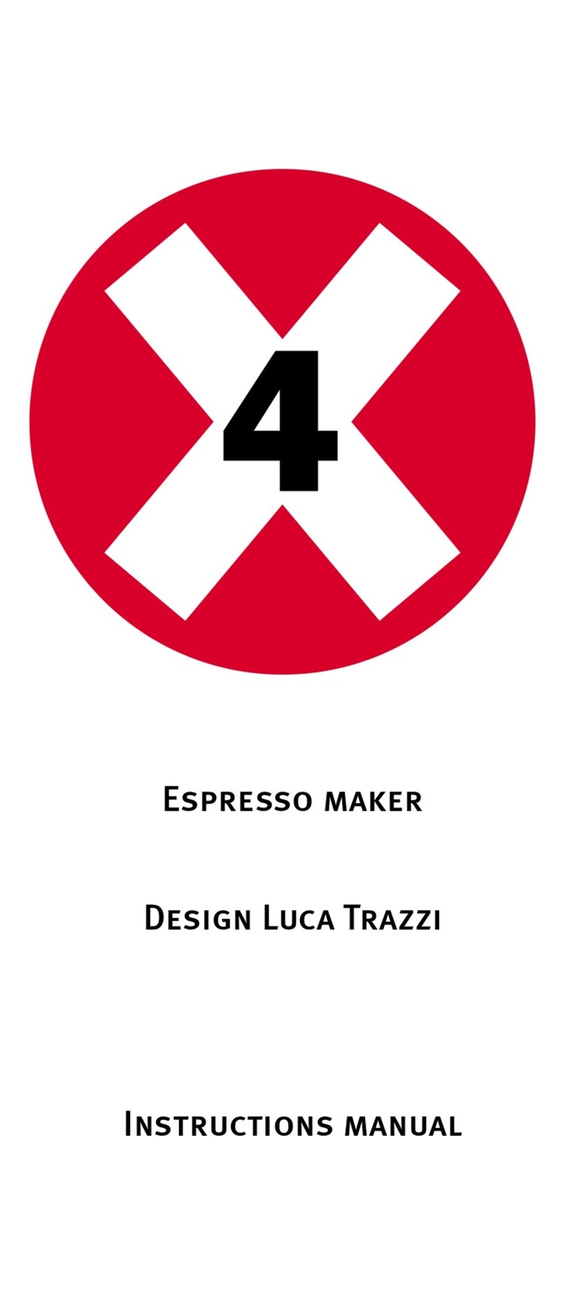 Francis Francis X4 User manual