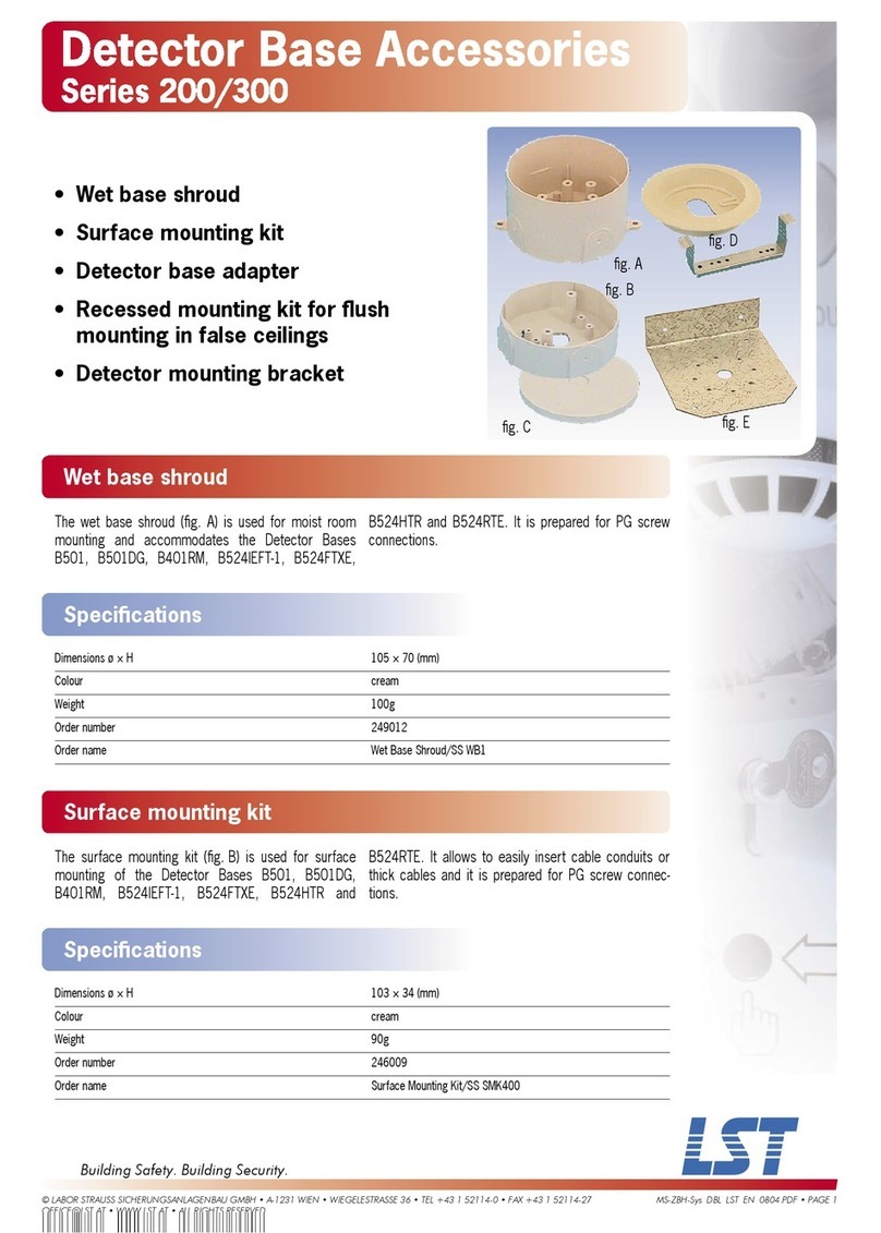 LST Series 200 User manual