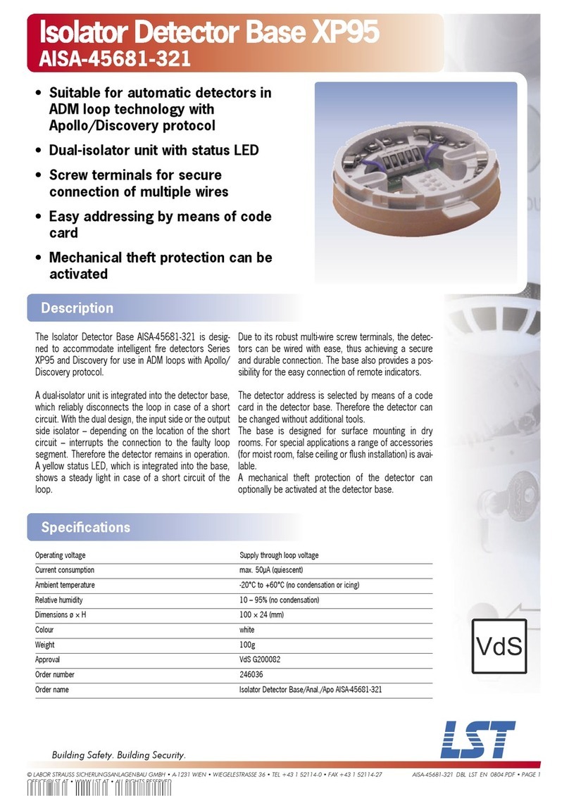 LST AISA-45681-321 User manual