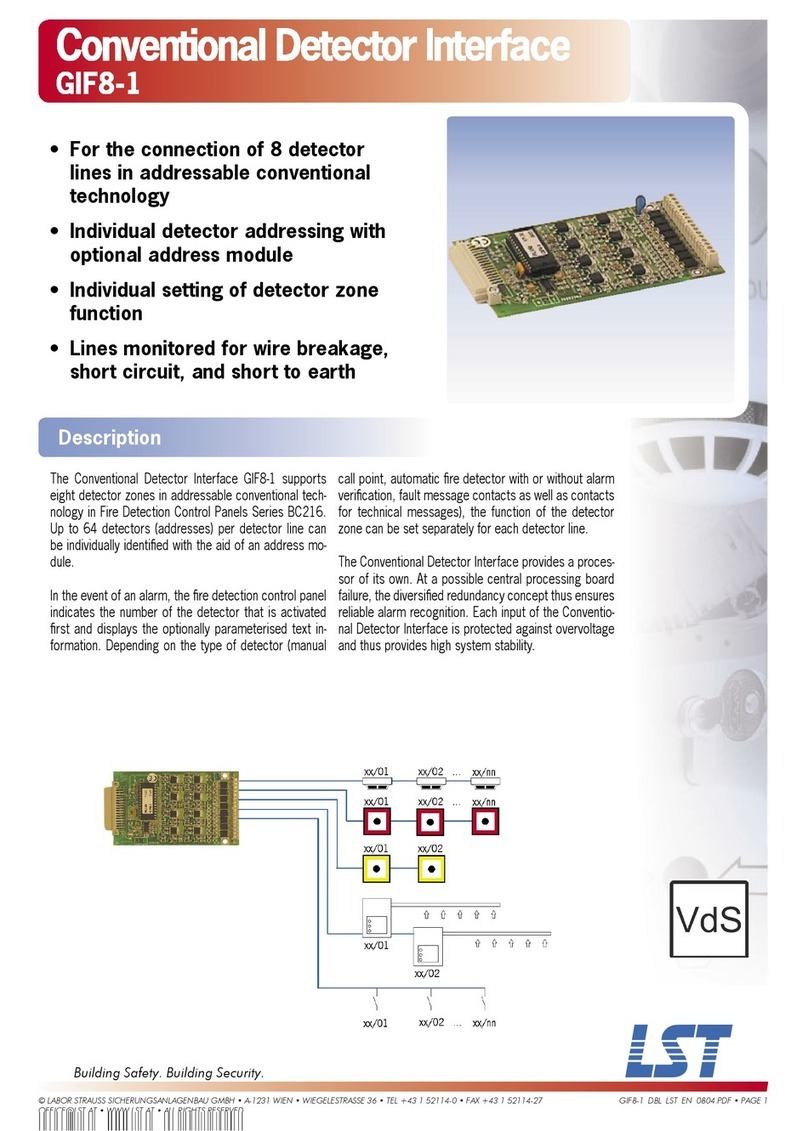 LST GIF8-1 Specification sheet