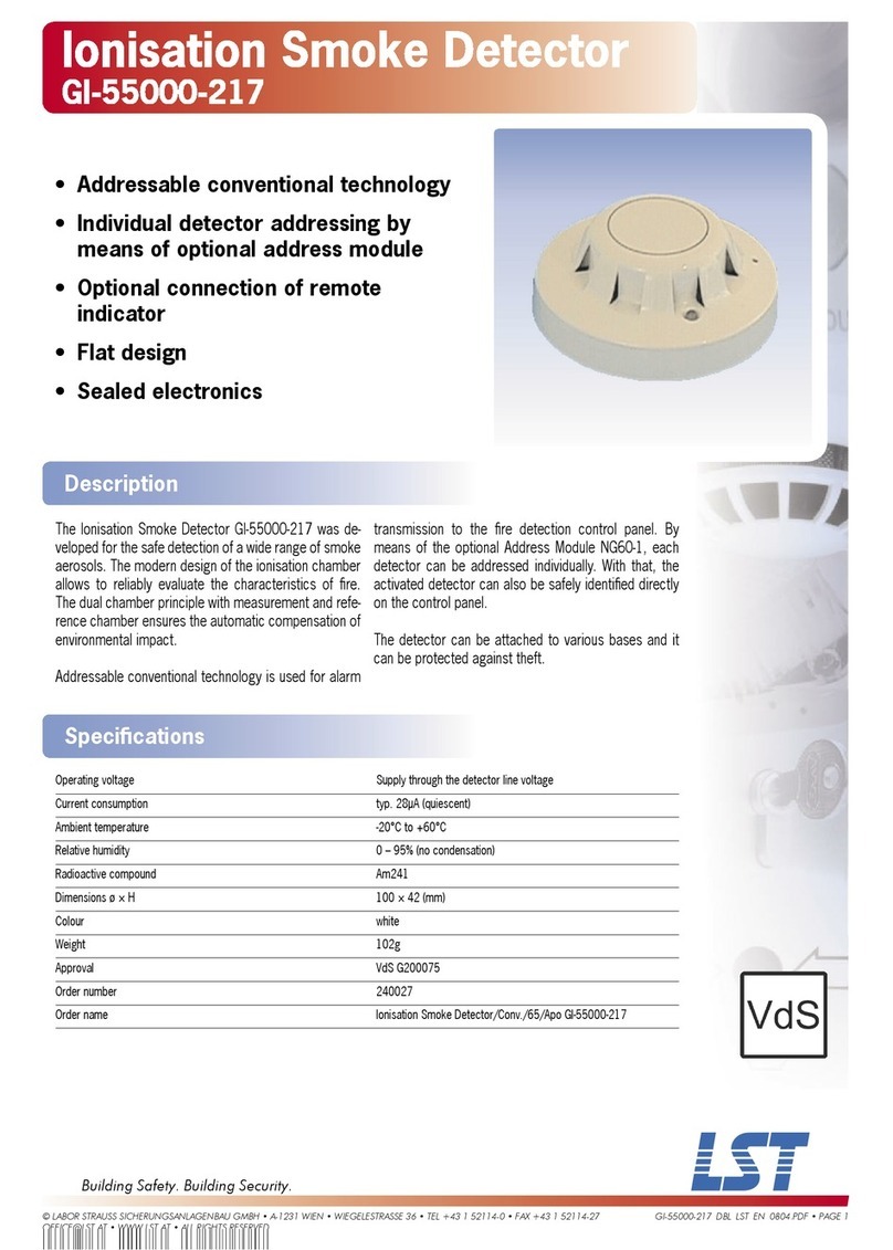 LST GI-55000-217 User manual