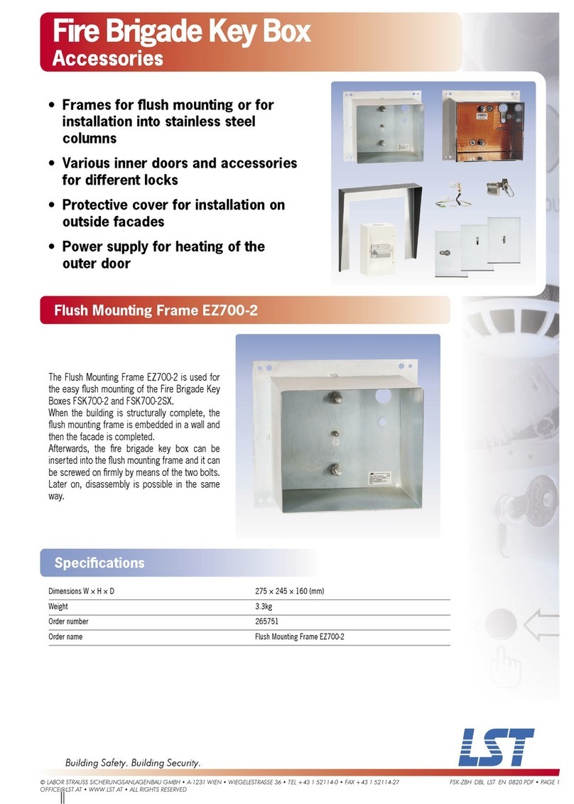 LST FSK700-2SX User manual