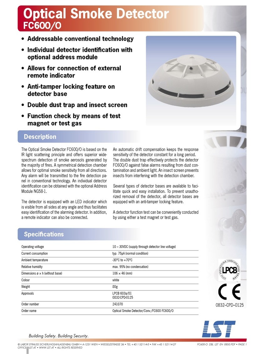 LST FC600/O User manual