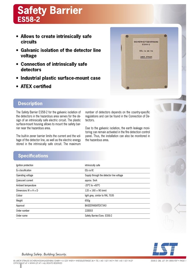 LST ES58-2 Specification sheet LST ES58-2 Specification sheet