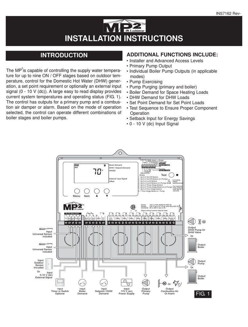 Lochinvar INS7141 installation instructions