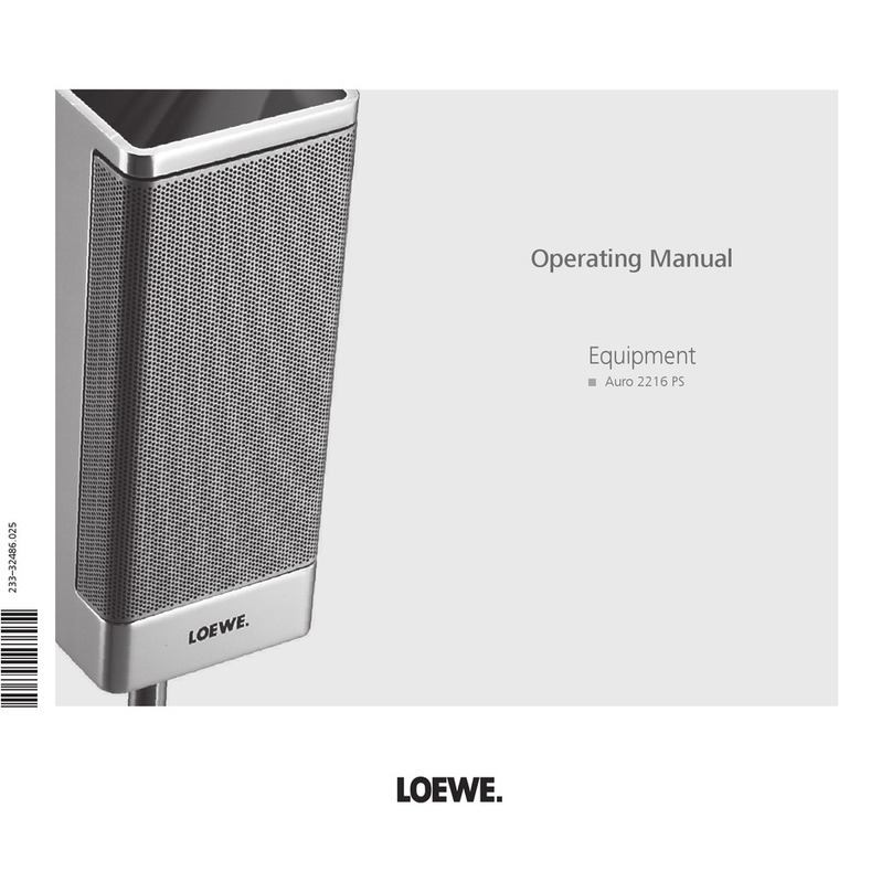 Loewe Auro 2216 PS operating manual
