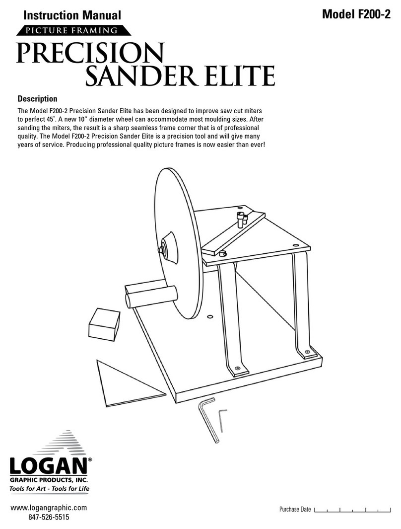 Logan Graphic Products F200-2 instruction manual