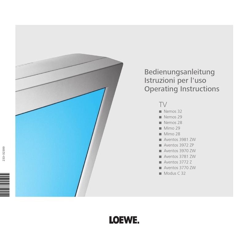 Loewe TV Aventos 3770 ZW Quick start guide