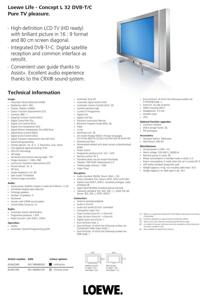 Loewe L 32 DVB-T/C User manual