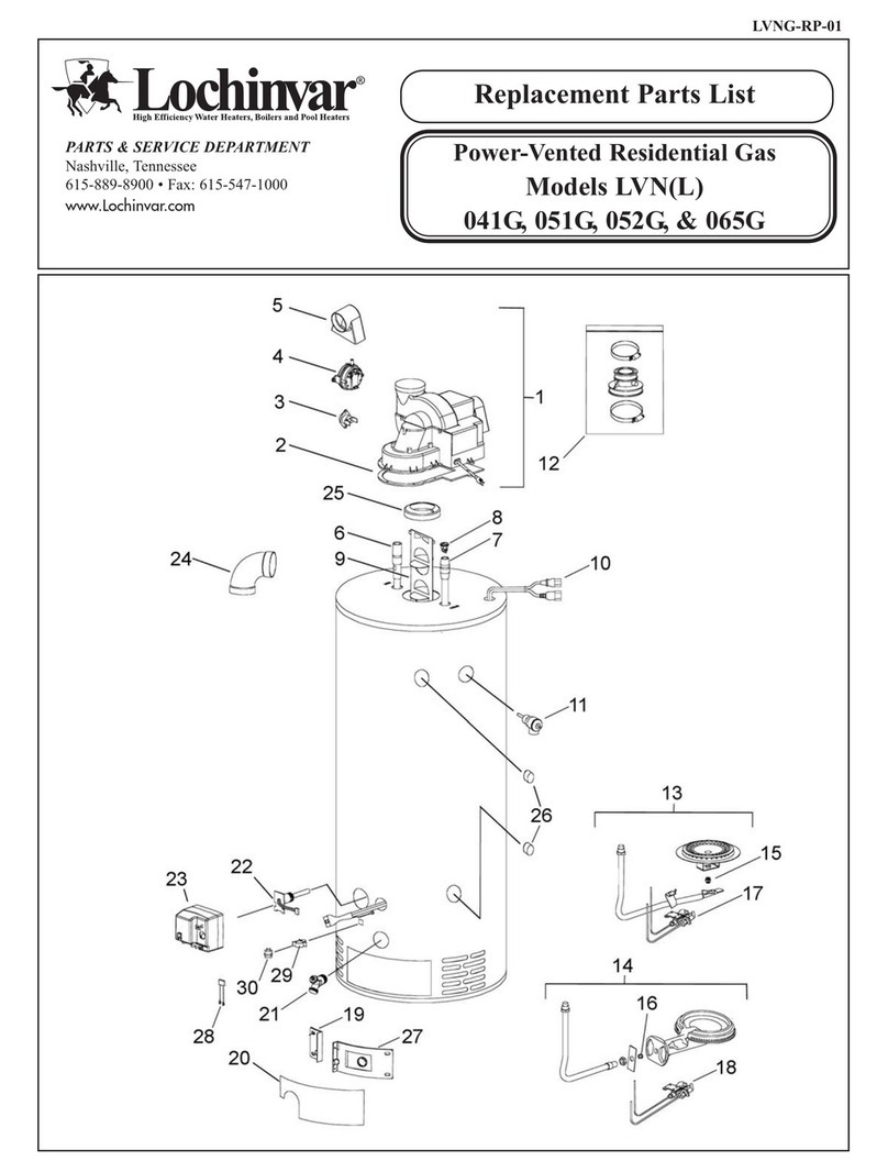 Lochinvar LVN(L) 041G Application guide