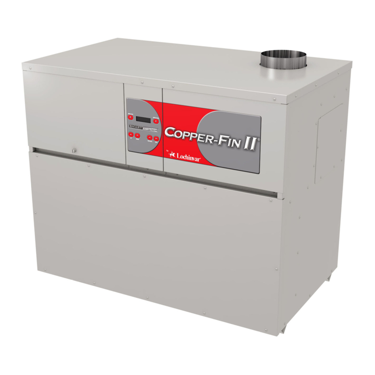 Lochinvar COPPER-FIN II 402 - 2072 Installation and operation manual