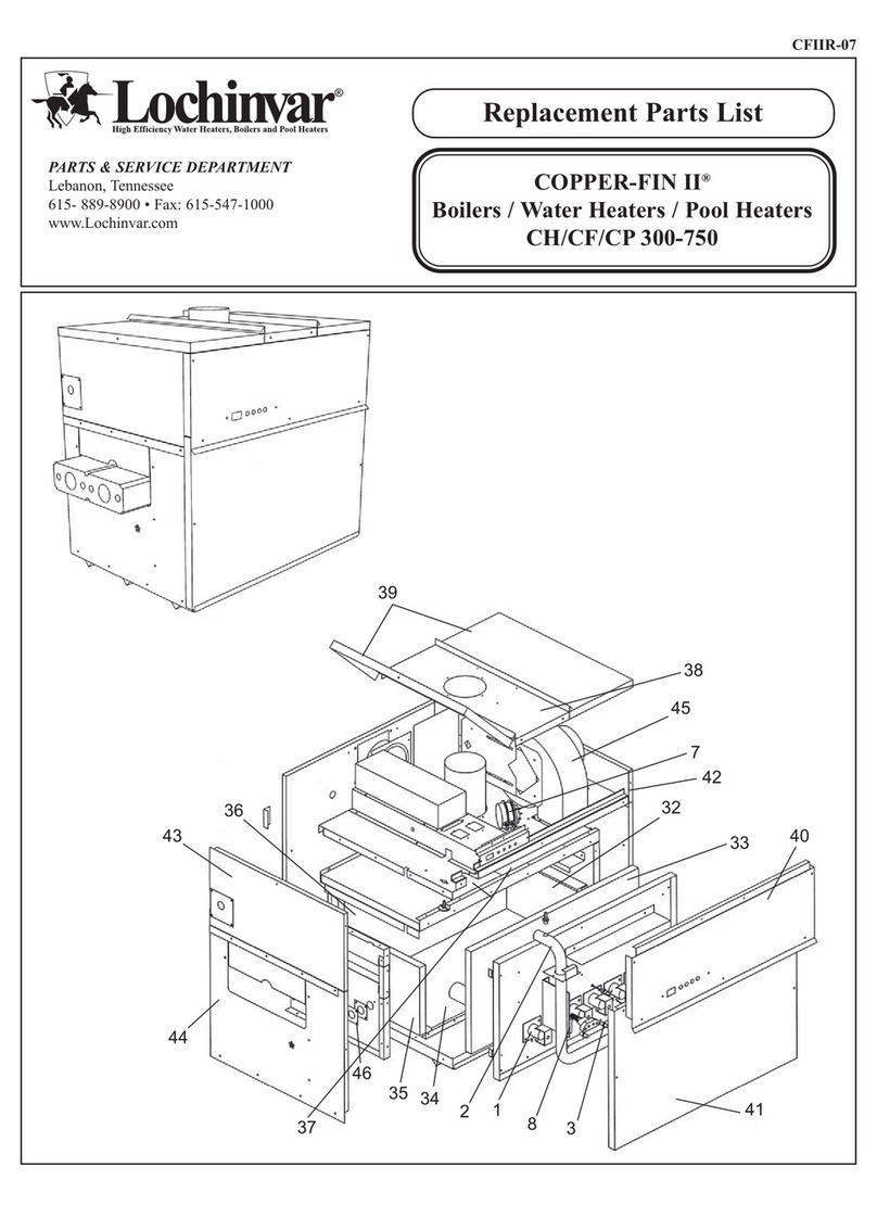 Lochinvar CH/CF/CP 300-750 Application guide Lochinvar CH/CF/CP 300-750 Application guide