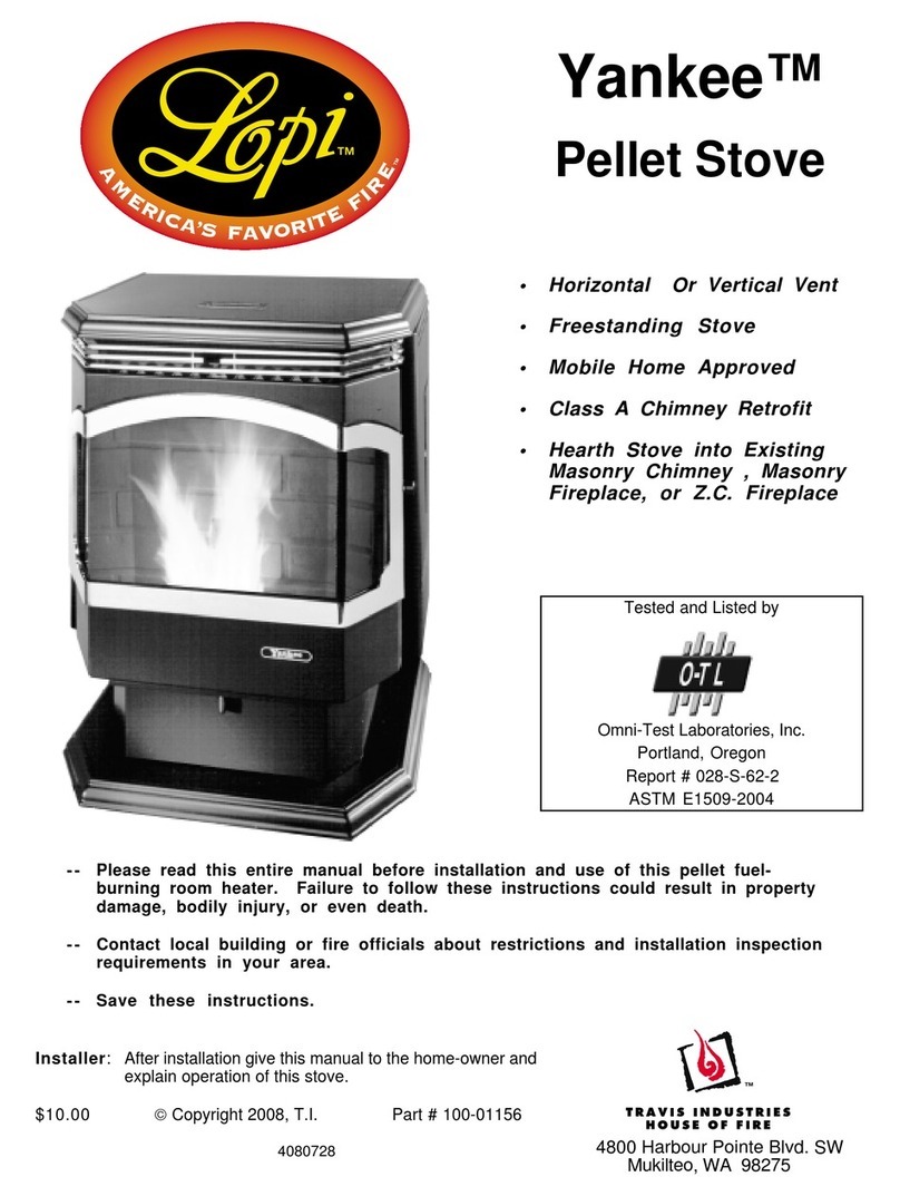 Lopi Yankee PS user manual