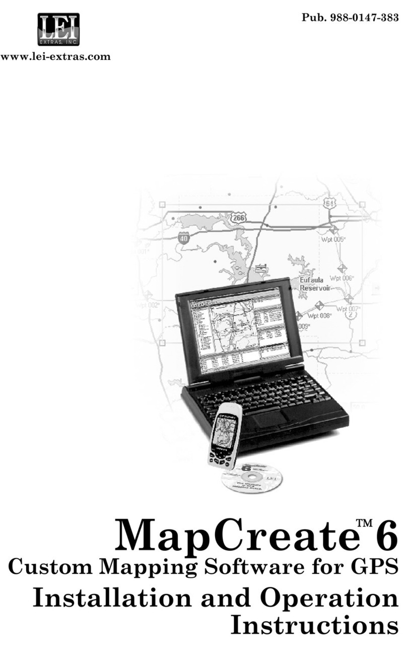 Lowrance MapCreate 6 Installation and operation instructions